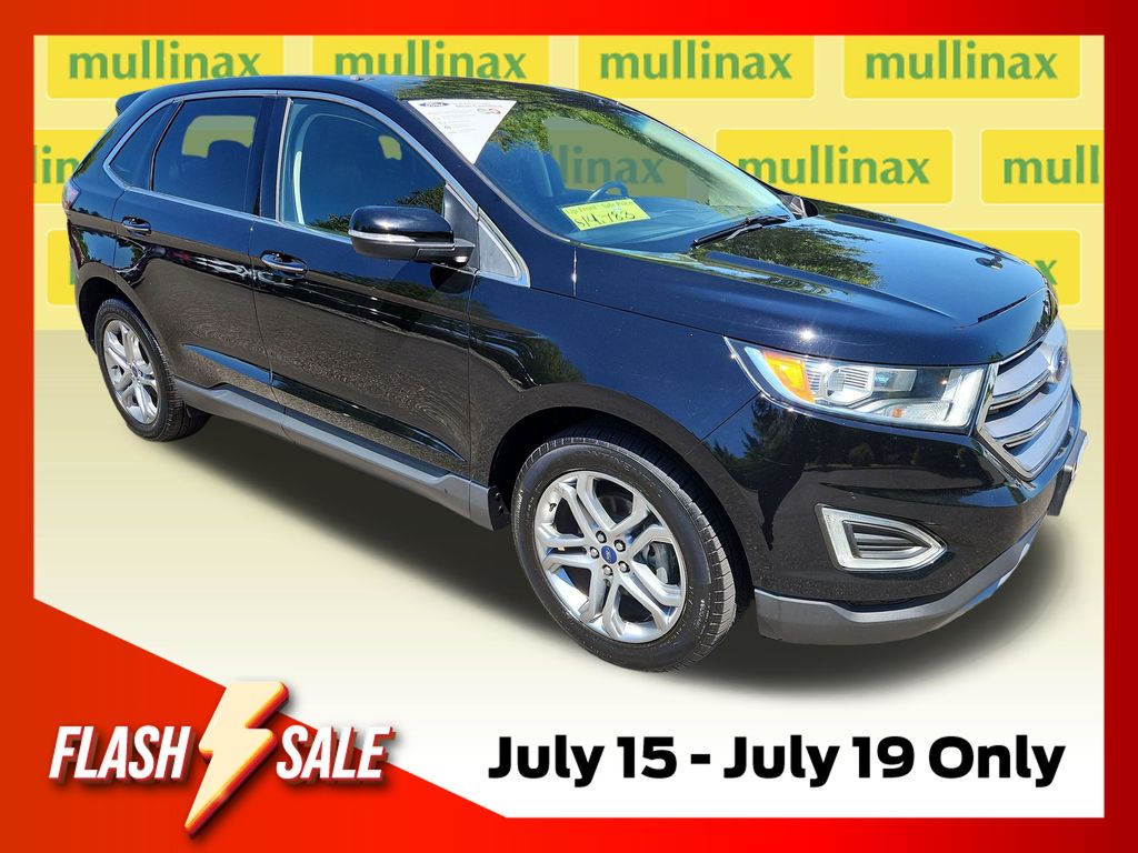 Shadow Black 2017 Ford Edge SUV / Crossover Front-Wheel Drive 6-Speed Automatic