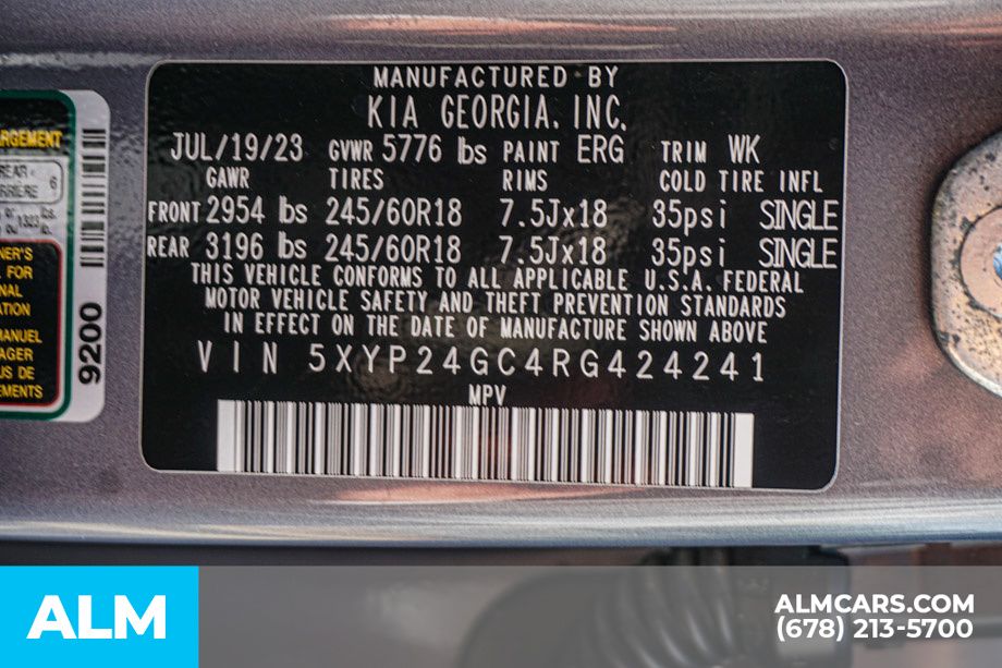 Used 2024 Silver Kia LX image 59