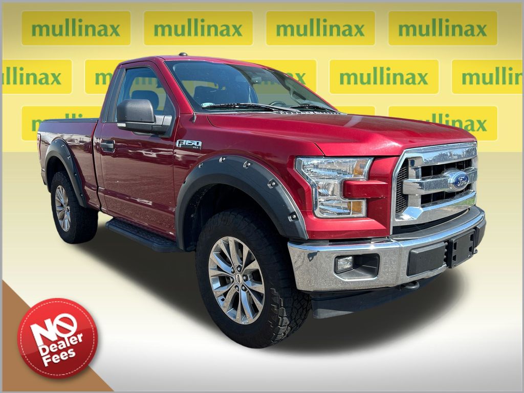 Ruby Red Metallic Tinted Clearcoat 2017 Ford F-150 Pickup Truck Four-Wheel Drive 6-Speed Automatic