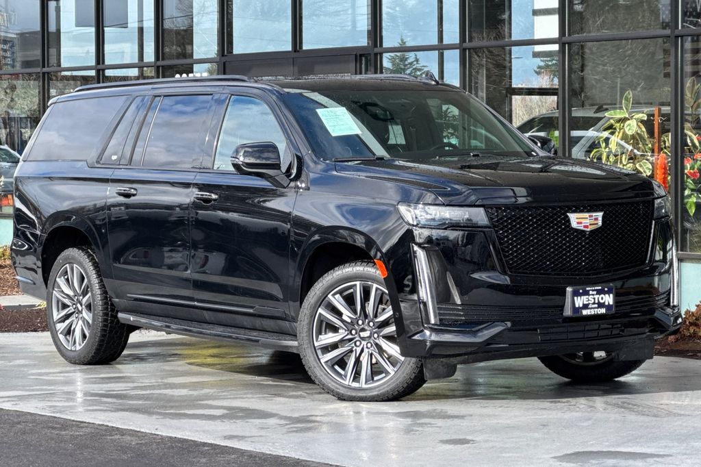 used 2023 Cadillac Escalade ESV car, priced at $74,962