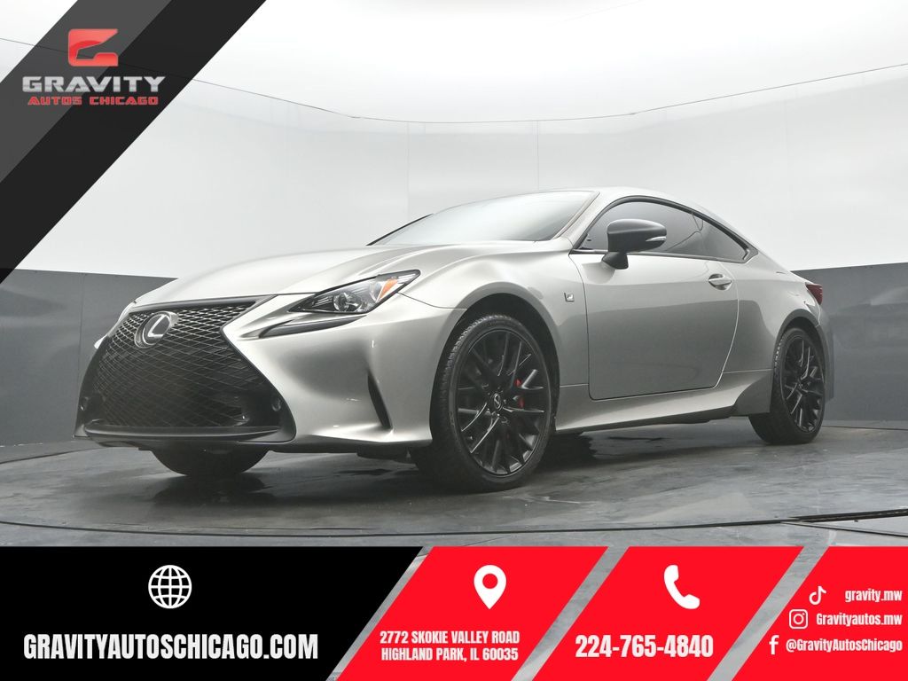 Atomic Silver 2015 Lexus RC Coupe All-Wheel Drive 6-Speed Automatic