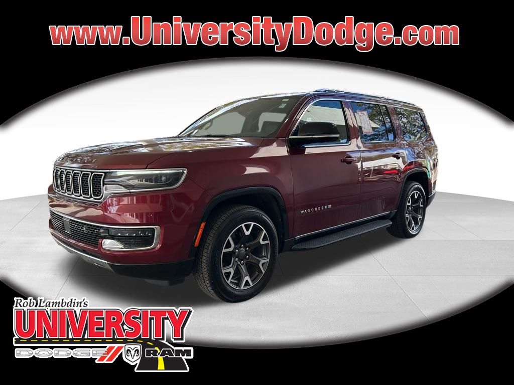Velvet Red Pearlcoat 2023 Jeep Wagoneer Series III RWD SUV / Crossover 4X2 8-Speed Automatic