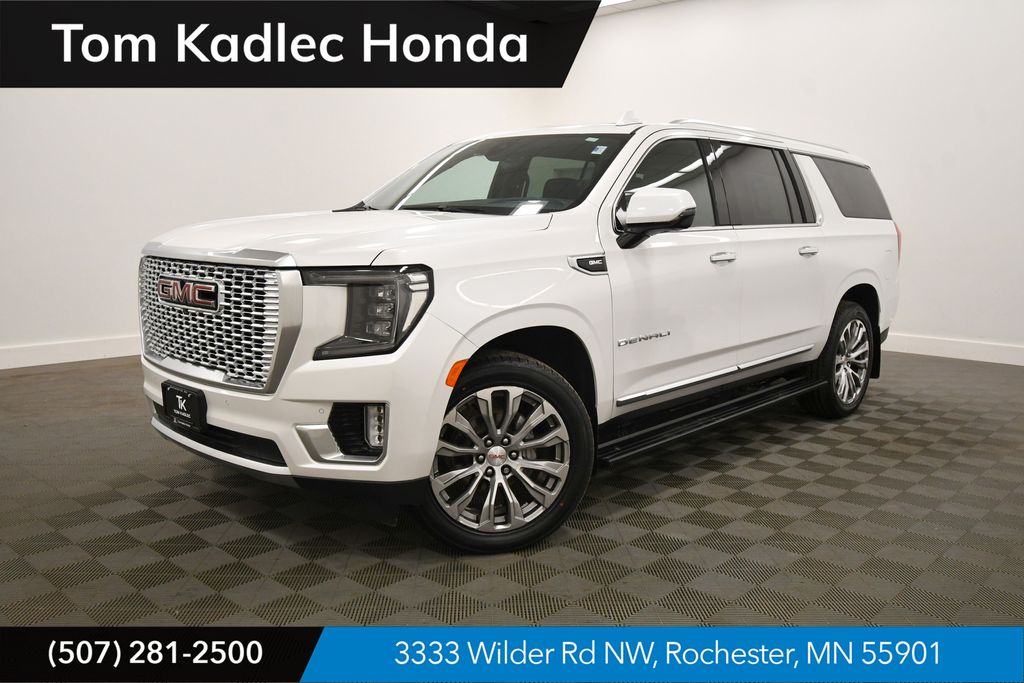 White Frost 2021 GMC Yukon XL SUV / Crossover Four-Wheel Drive