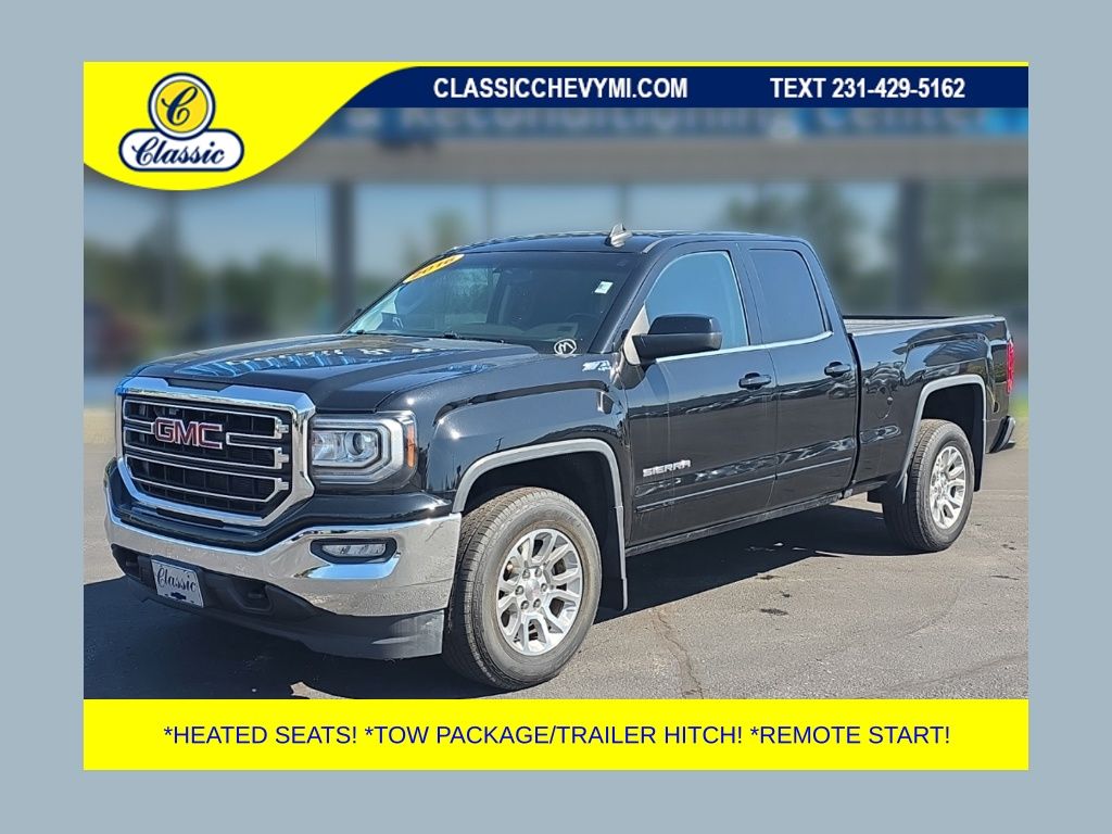 Onyx Black 2016 GMC Sierra 1500 Pickup Truck Four-Wheel Drive 6-Speed Automatic Overdrive