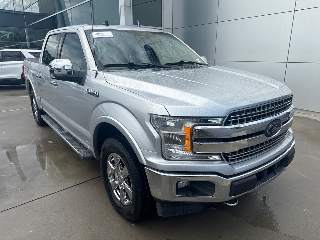 Ingot Silver Metallic 2019 Ford F-150 Pickup Truck Four-Wheel Drive Automatic