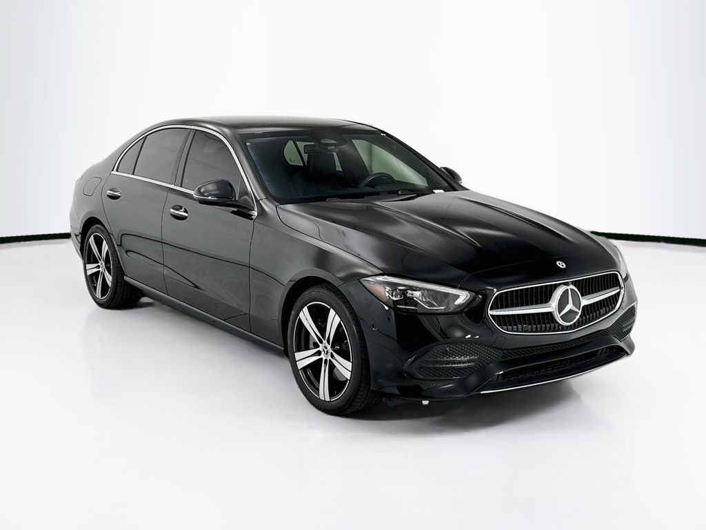 Certified Used 2025 Black Mercedes-Benz C 300 image 3