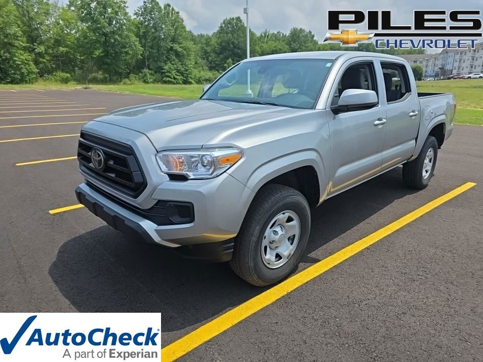 Celestial Silver Metallic 2023 Toyota Tacoma Pickup Truck Four-Wheel Drive 6-Speed Automatic