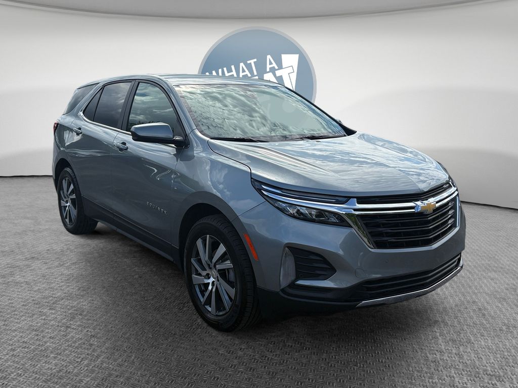 Sterling Gray Metallic 2024 Chevrolet Equinox SUV / Crossover Four-Wheel Drive 6-Speed Automatic Overdrive