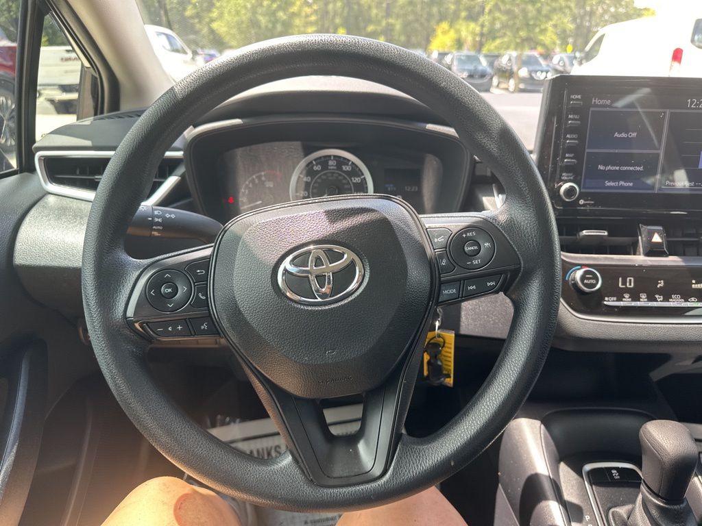 2022 Black Sand Pearl Toyota Corolla LE FWD Sedan