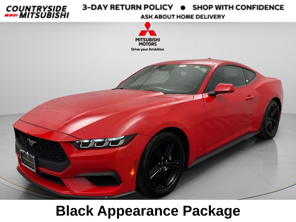 Race Red 2024 Ford Mustang EcoBoost Premium Fastback RWD Coupe Rear-Wheel Drive Automatic