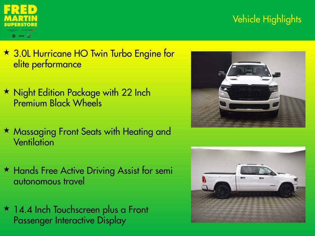 new 2026 Ram 1500 car, priced at $72,477