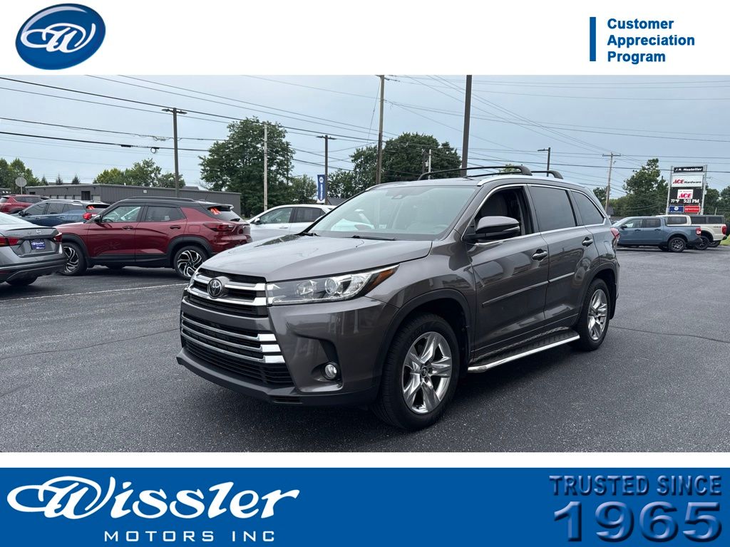 Predawn Gray Mica 2017 Toyota Highlander SUV / Crossover All-Wheel Drive 8-Speed Automatic