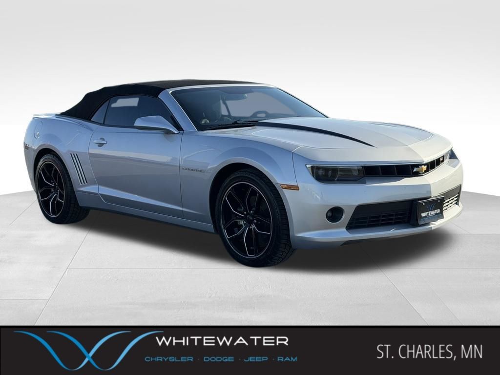 Silver Ice Metallic 2014 Chevrolet Camaro 2LT Convertible RWD Convertible Rear-Wheel Drive 6-Speed Automatic