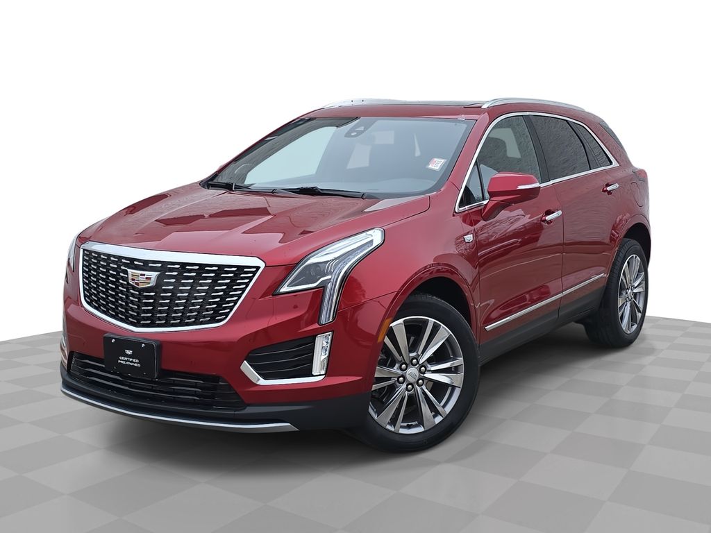 Radiant Red Tintcoat 2024 Cadillac XT5 Premium Luxury AWD SUV / Crossover Four-Wheel Drive 9-Speed Automatic