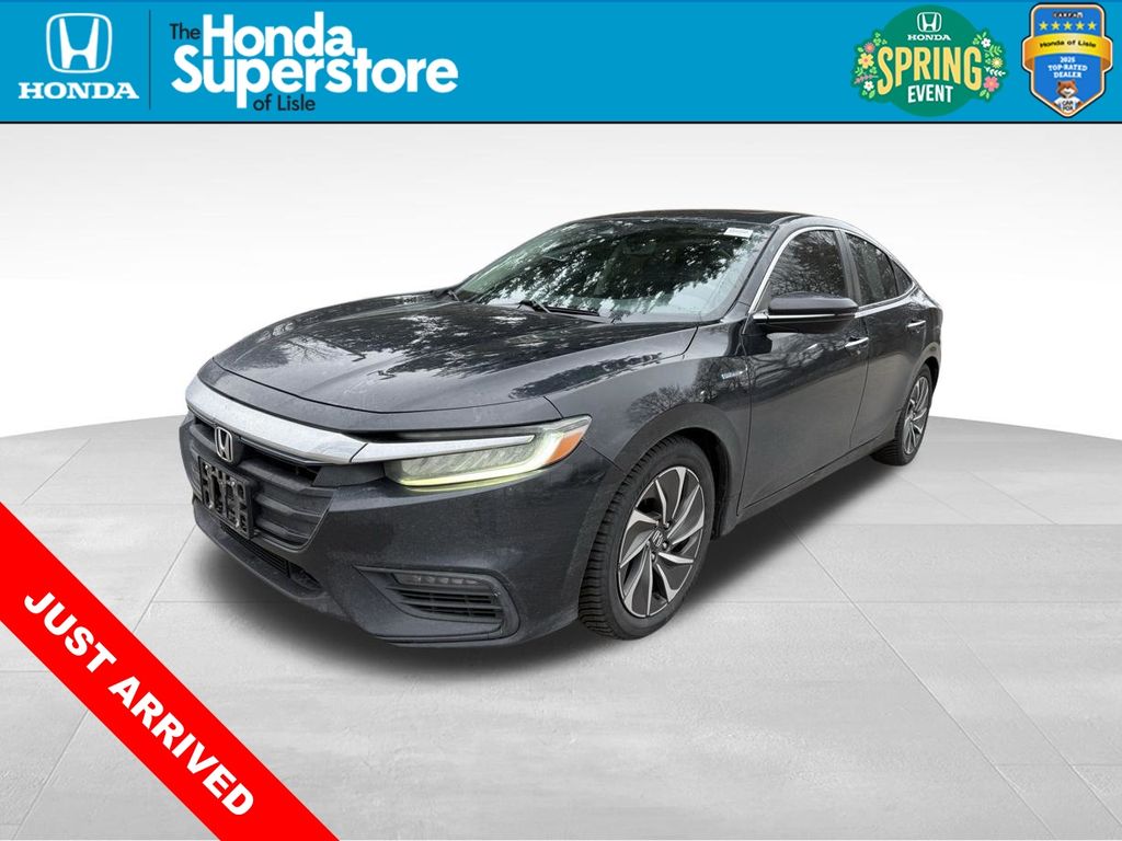 Black 2019 Honda Insight Touring Sedan FWD Sedan Front-Wheel Drive Continuously Variable Transmission