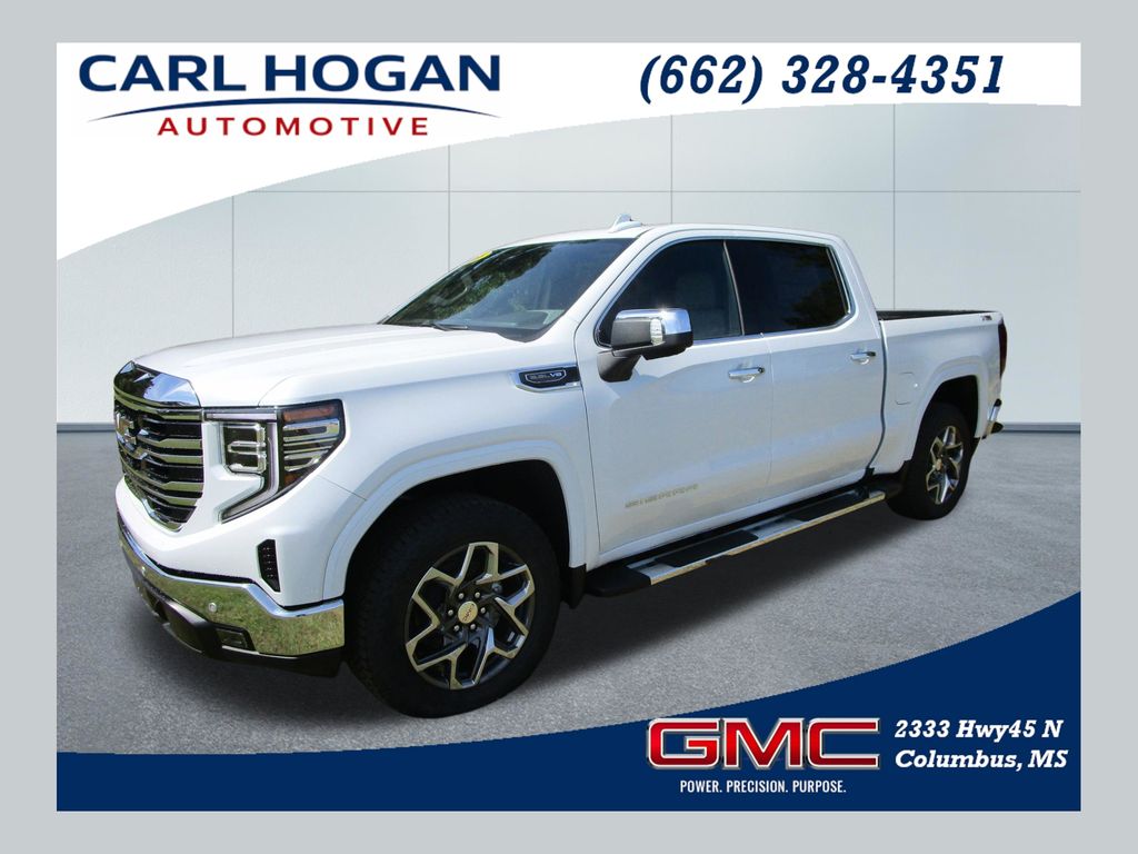 White 2026 GMC Sierra 1500 Pickup Truck Four-Wheel Drive Automatic