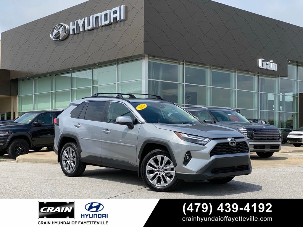 Silver Sky Metallic 2024 Toyota RAV4 XLE Premium FWD SUV / Crossover Front-Wheel Drive 8-Speed Automatic