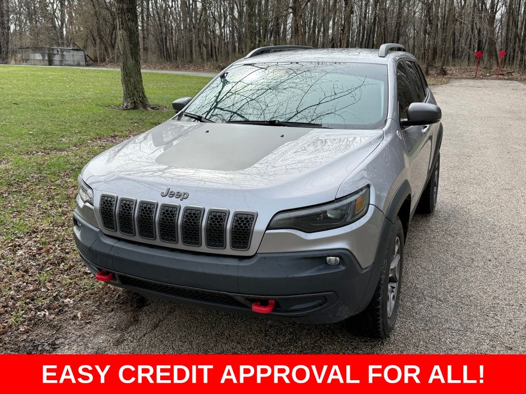 Billet Silver Metallic Clearcoat 2020 Jeep Cherokee Trailhawk 4WD SUV / Crossover Four-Wheel Drive 9-Speed Automatic