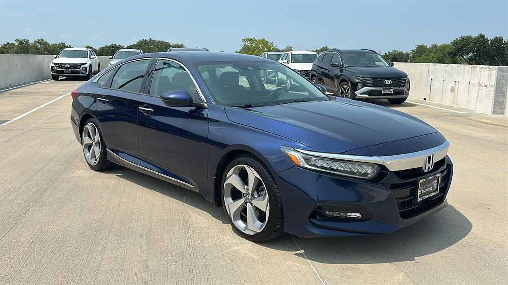 2018 Honda Accord Touring Blue at DeMontrond Mazda