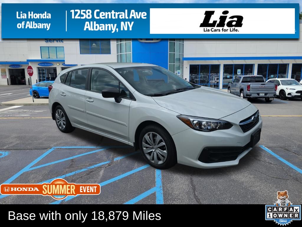 Crystal White Pearl 2023 Subaru Impreza Wagon All-Wheel Drive Continuously Variable Transmission