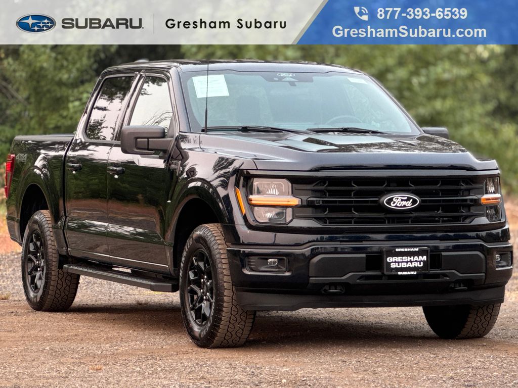 Blue Metallic 2026 Ford F-150 Pickup Truck Four-Wheel Drive Automatic