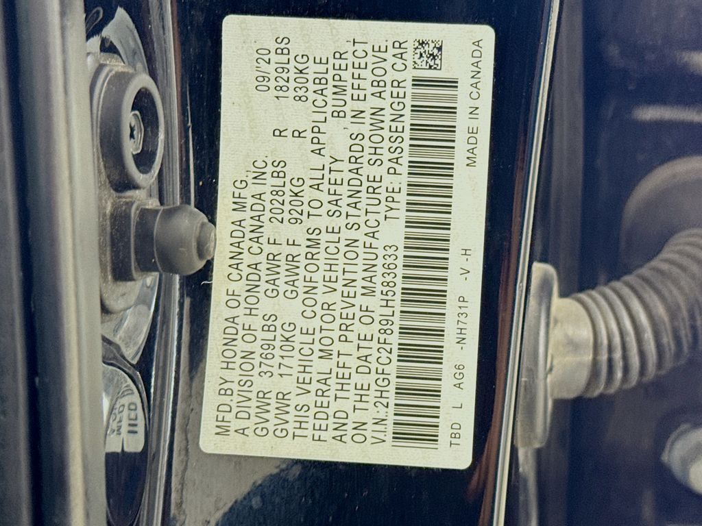 Used Car 2020 Honda Civic  Sport For Sale Under $20,000 In Austin, Texas