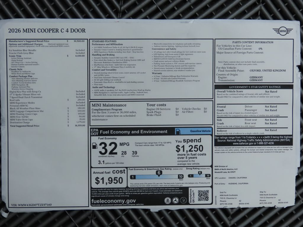 Thumbnail: 2026 MINI Cooper - 10