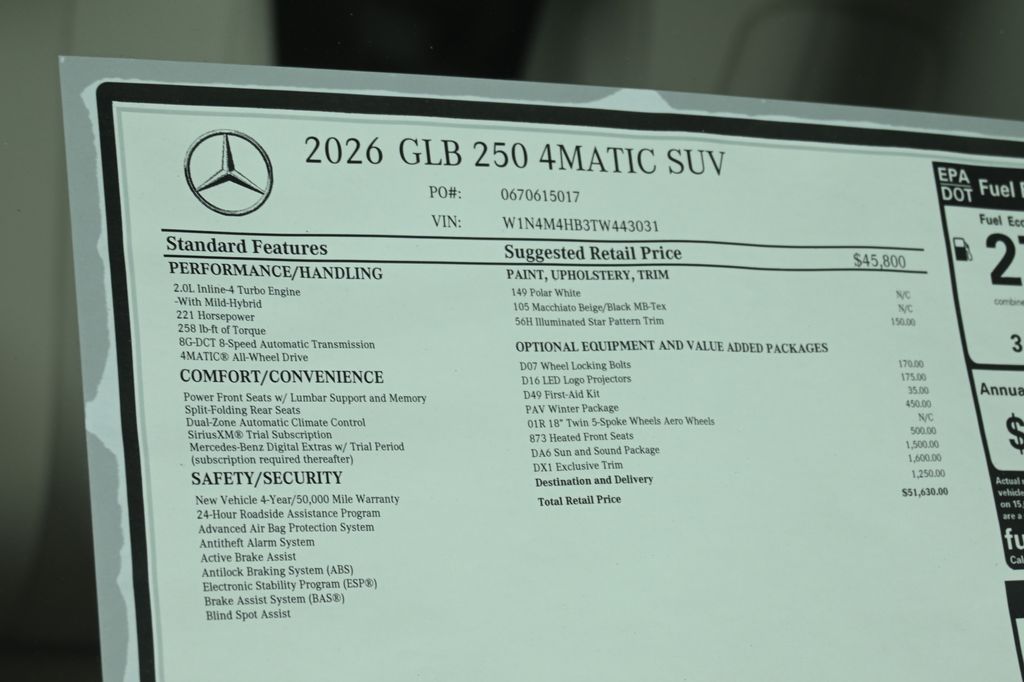 Thumbnail: 2026 Mercedes-Benz GLB - 29