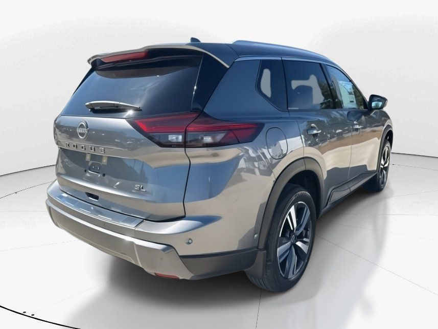 2025 Gun Metallic Nissan Rogue SL FWD SUV