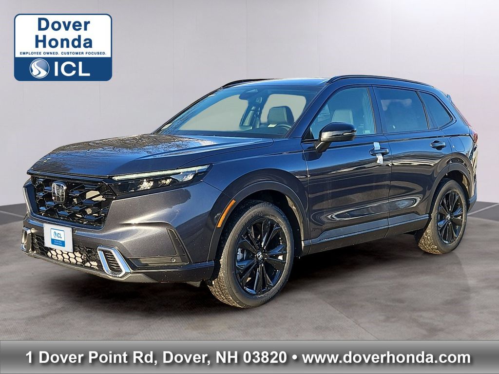 Meteorite Gray Metallic 2026 Honda CR-V Hybrid SUV / Crossover All-Wheel Drive Continuously Variable Transmission