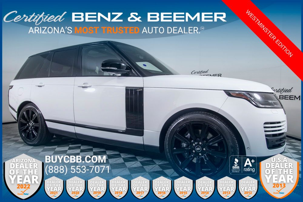 White 2021 Land Rover Range Rover P400 HSE Westminster Edition AWD SUV / Crossover All-Wheel Drive 8-Speed Automatic