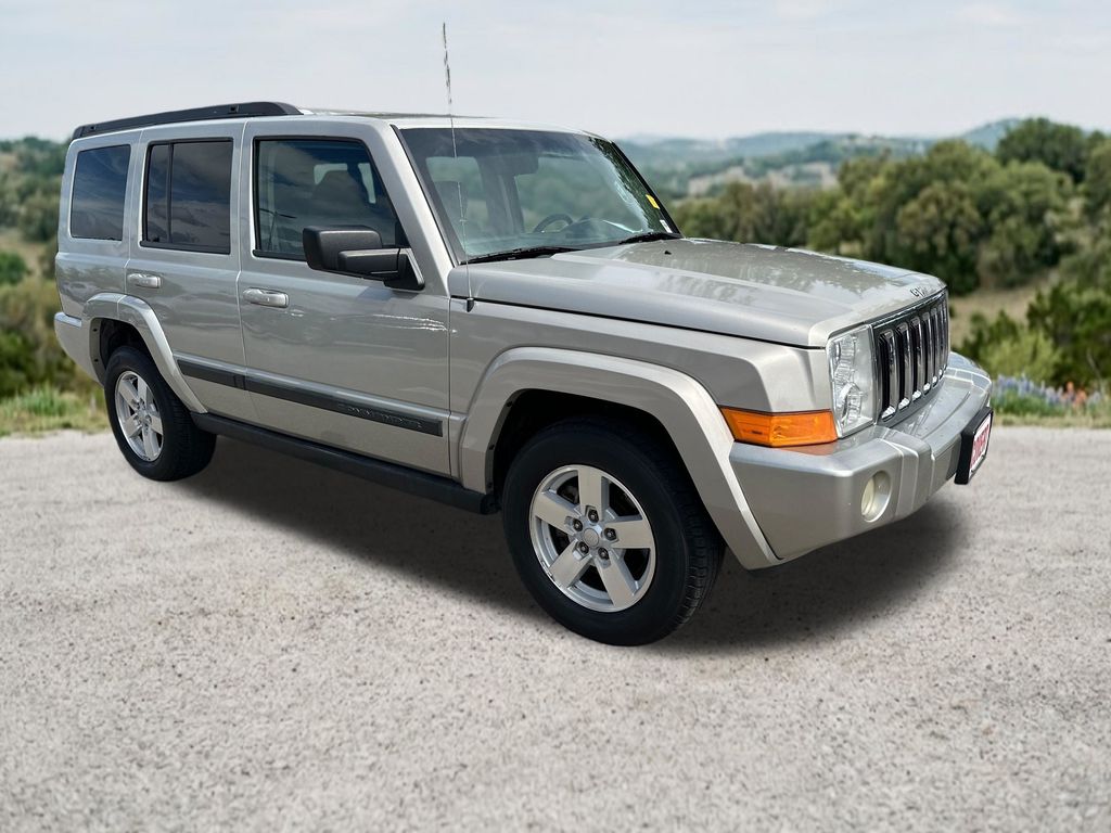 Light Graystone Pearlcoat 2008 Jeep Commander Sport SUV / Crossover 4X2 5-Speed Automatic