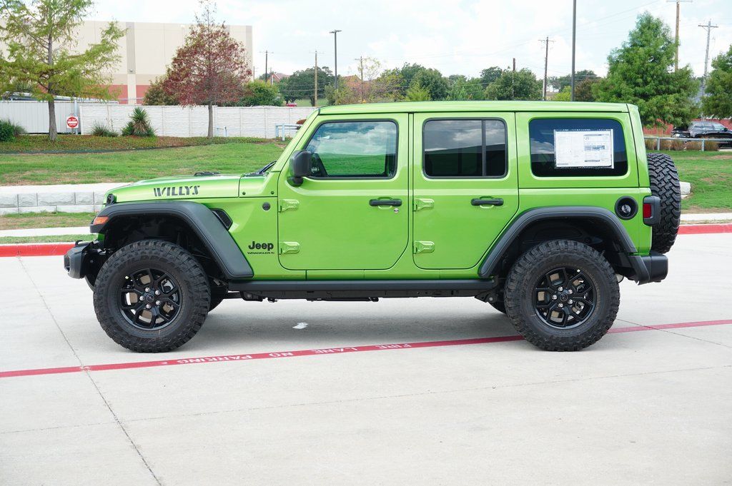 New Car 2025 Jeep Wrangler  Willys For Sale Under $50,000 In Weatherford, Texas