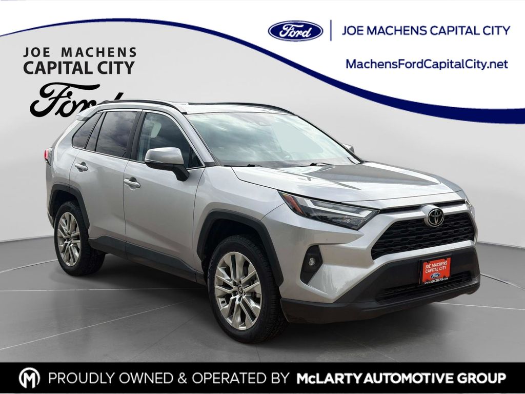 Silver Sky Metallic 2022 Toyota RAV4 SUV / Crossover All-Wheel Drive 8-Speed Automatic