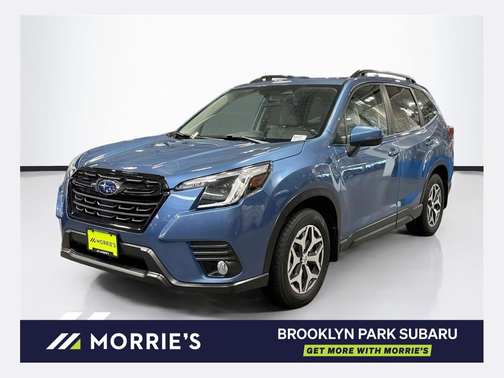 Horizon Blue Pearl 2022 Subaru Forester SUV / Crossover All-Wheel Drive Continuously Variable Transmission