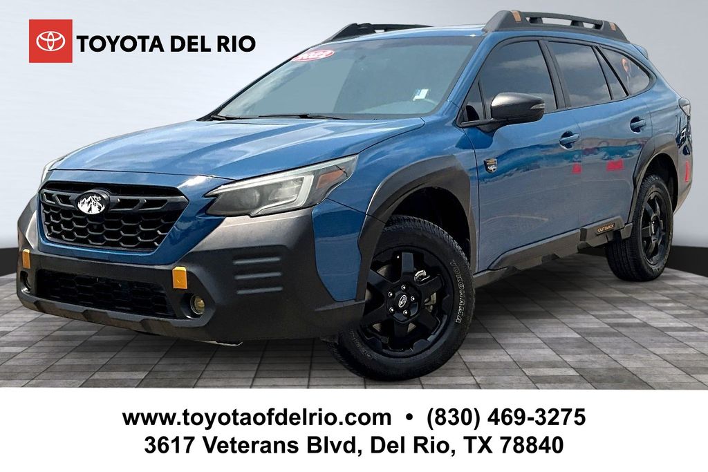 Geyser Blue 2022 Subaru Outback SUV / Crossover All-Wheel Drive Continuously Variable Transmission