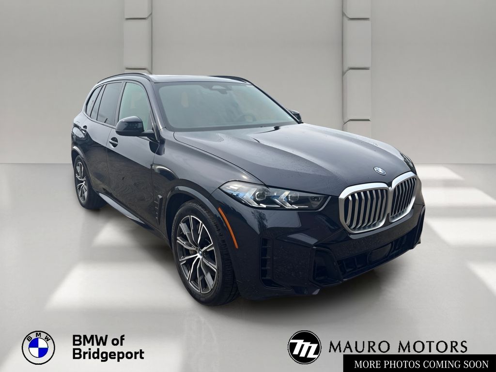 Carbon Black Metallic 2025 BMW X5 SUV / Crossover All-Wheel Drive 8-Speed Automatic