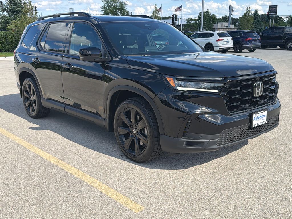 Black 2025 Honda Pilot SUV / Crossover All-Wheel Drive Automatic