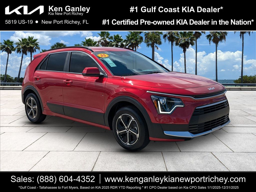 Runway Red 2025 Kia Niro SUV / Crossover Front-Wheel Drive 6-Speed Dual Clutch