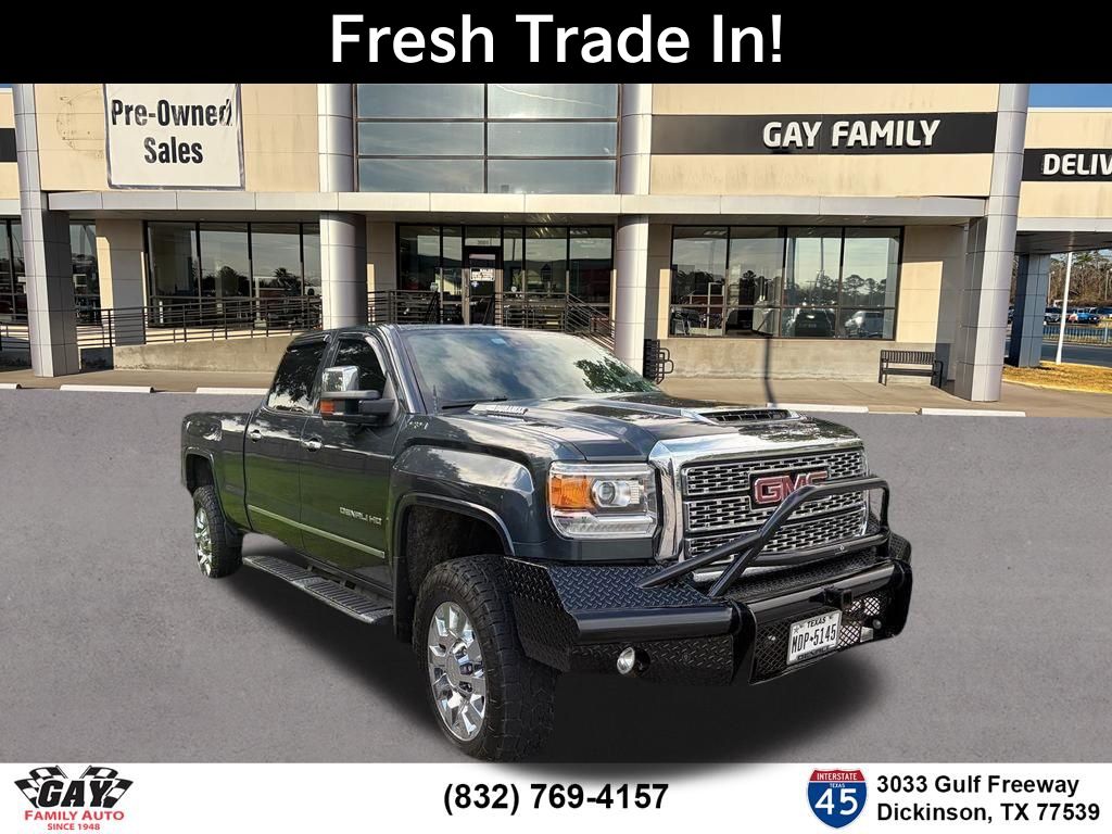 Dark Slate Metallic 2019 GMC Sierra 2500HD Pickup Truck Four-Wheel Drive 6-Speed Automatic