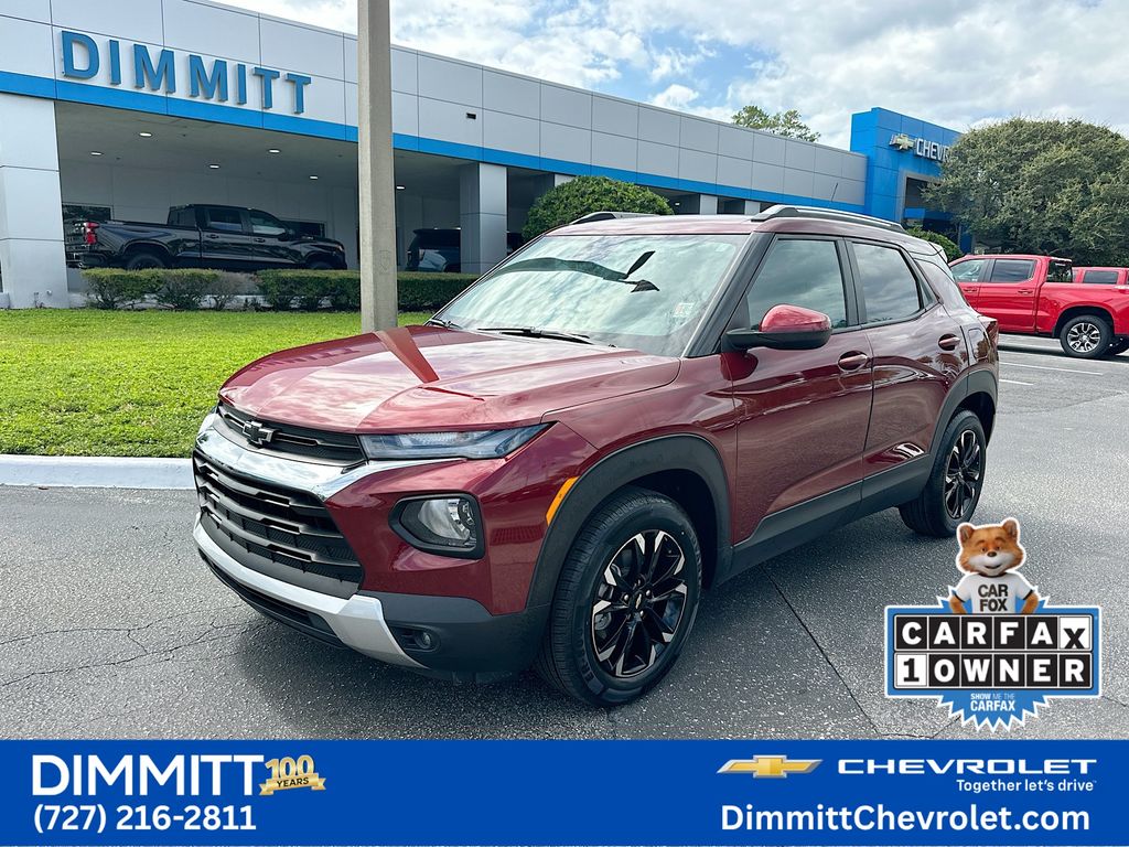 Red (Crimson Metallic) 2023 Chevrolet Trailblazer SUV / Crossover Front-Wheel Drive Continuously Variable Transmission