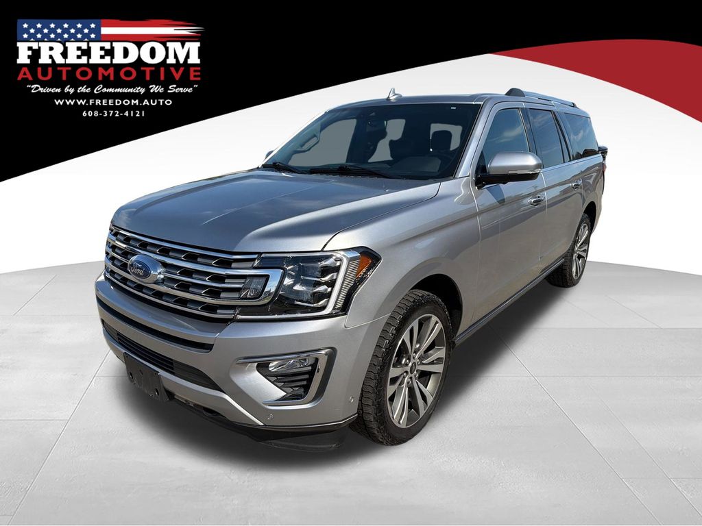 Silver Metallic 2020 Ford Expedition SUV / Crossover Four-Wheel Drive Automatic