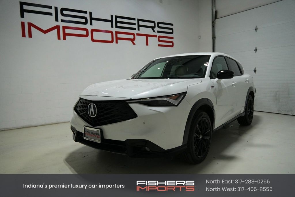 White 2025 Acura ADX SH-AWD with A-SPEC and Advance Package SUV / Crossover All-Wheel Drive Continuously Variable Transmission