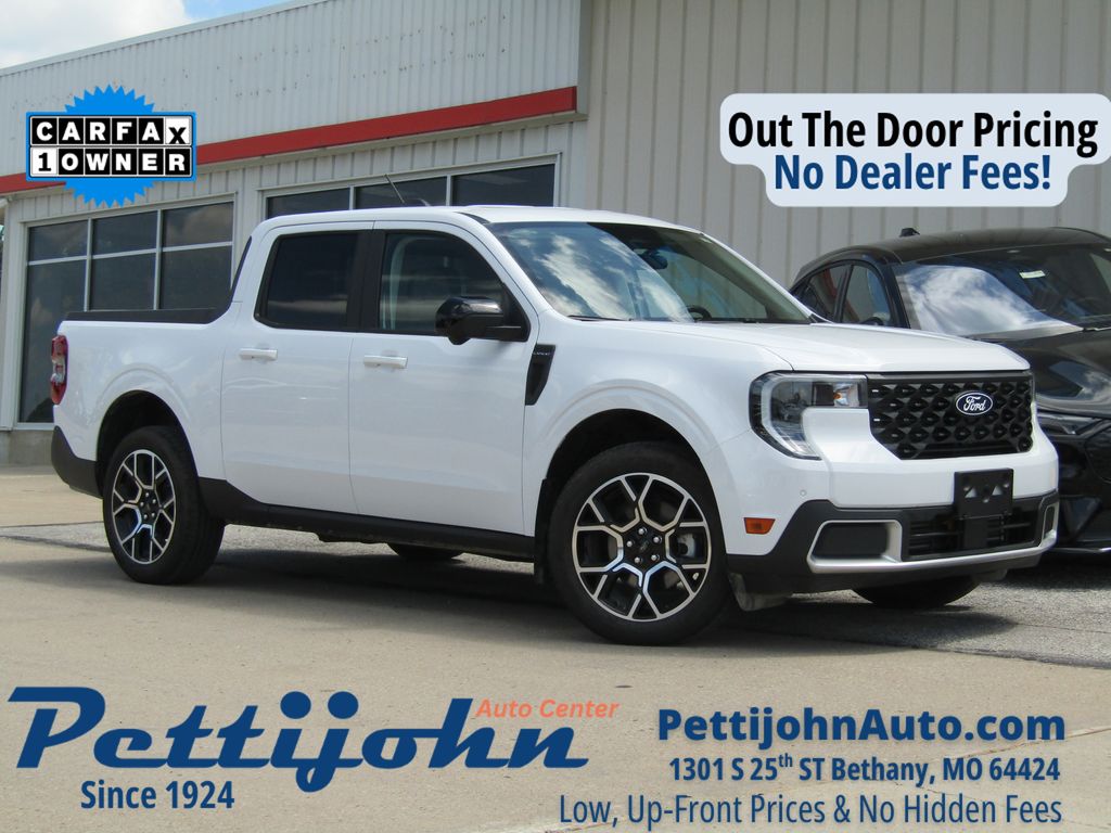 Oxford White 2025 Ford Maverick Pickup Truck All-Wheel Drive 8-Speed Automatic