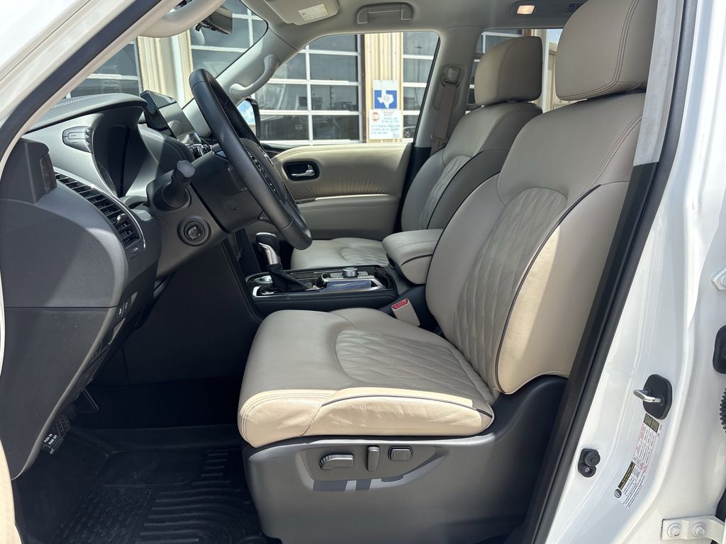 2023 Nissan Armada Platinum White at Central Houston Nissan