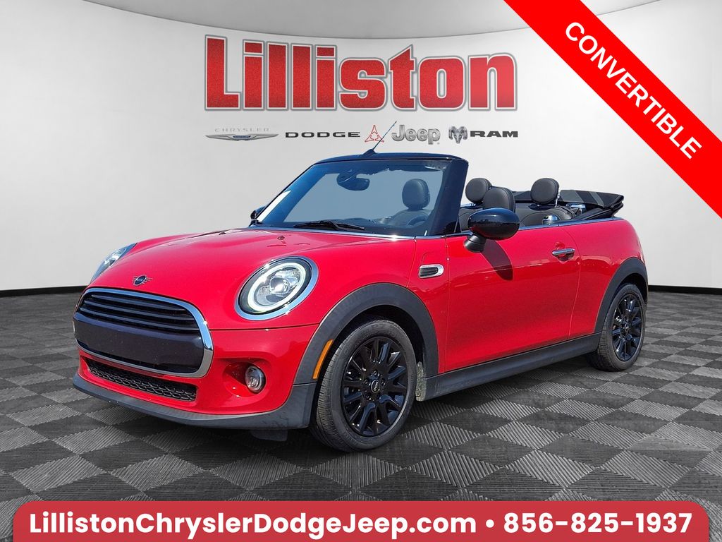 Chili Red 2021 MINI Cooper Convertible Front-Wheel Drive 7-Speed Automatic