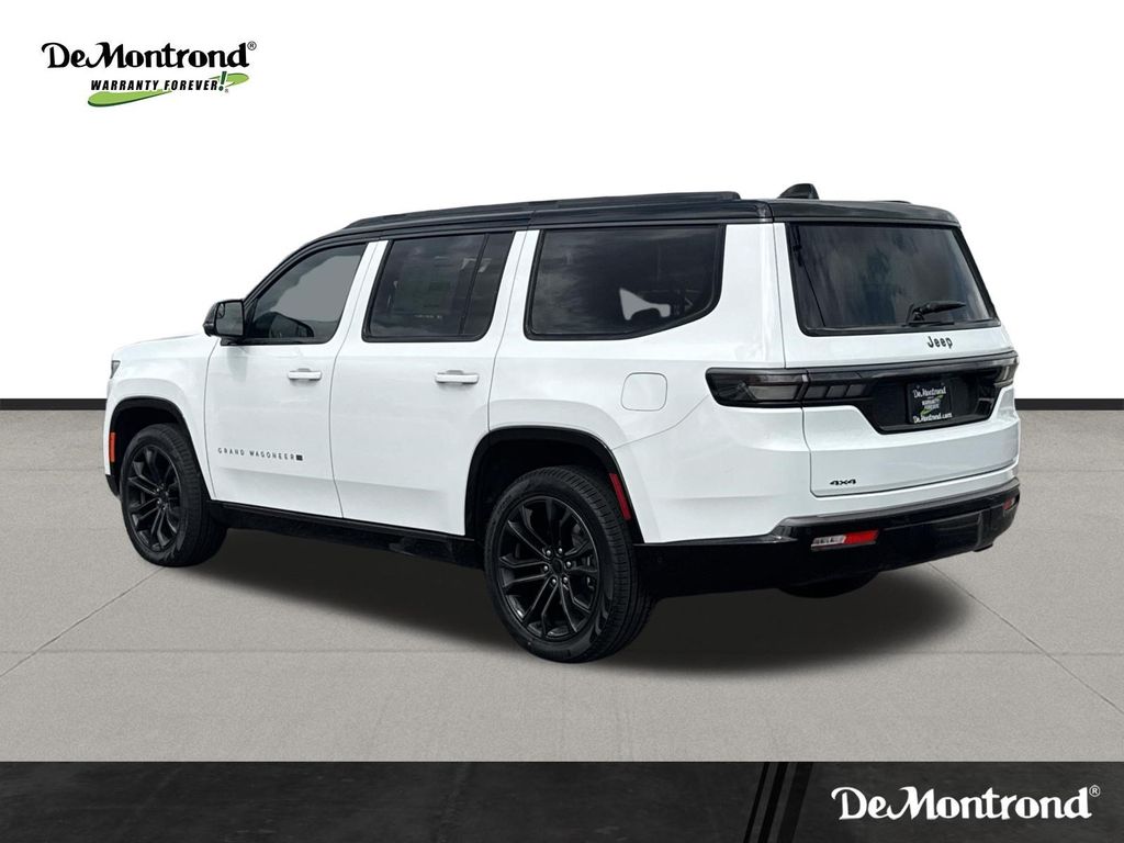 2026 Jeep Grand Wagoneer Summit Obsidian White at Texan Dodge Chrysler Jeep Ram