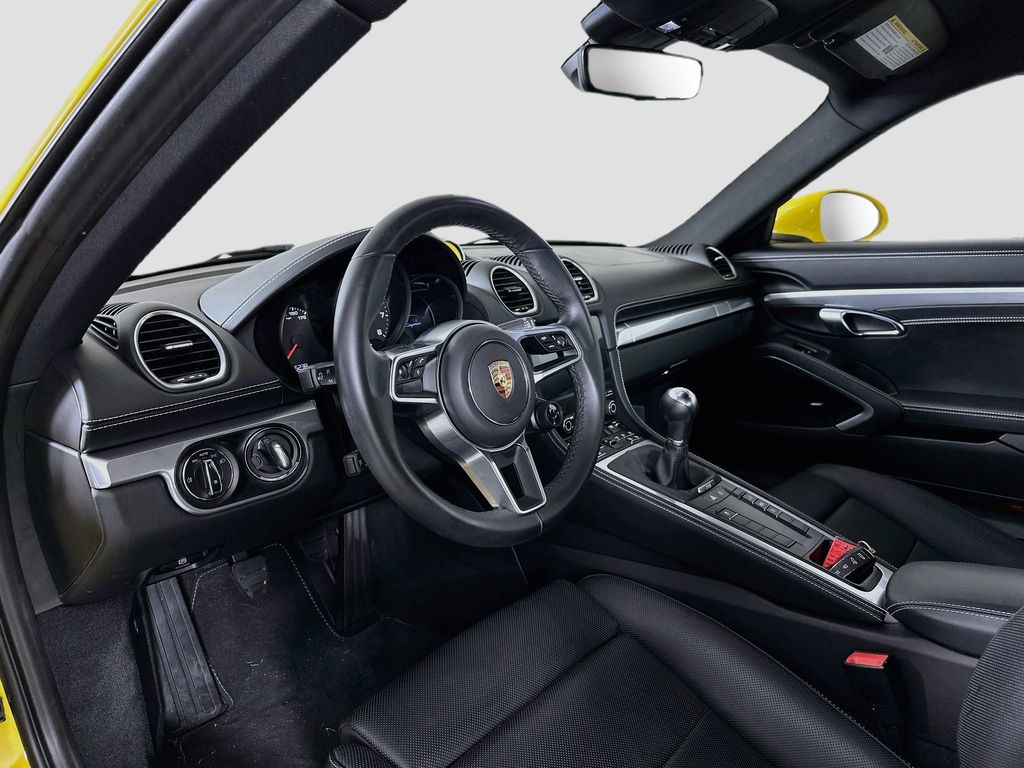 2025 Porsche 718 Cayman Amarillo Coupé Tracción trasera 6 velocidades Manual
