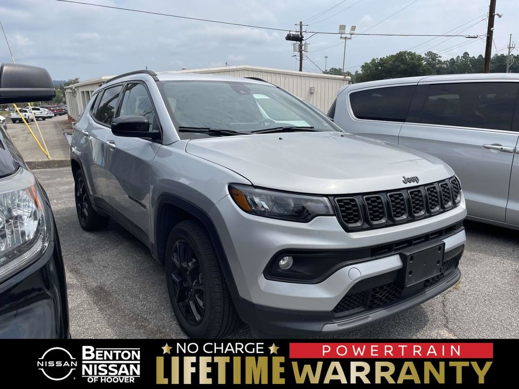 Silver Zynith Metallic Clearcoat 2025 Jeep Compass SUV / Crossover Four-Wheel Drive 8-Speed Automatic