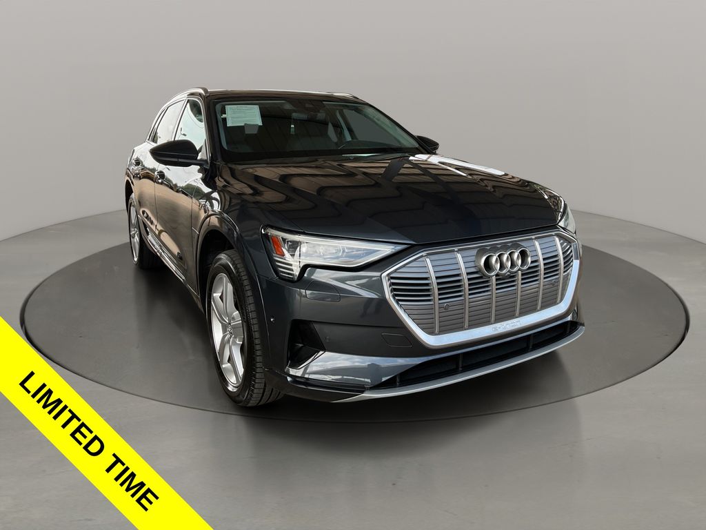Manhattan Gray Metallic 2019 Audi e-tron SUV / Crossover All-Wheel Drive Automatic